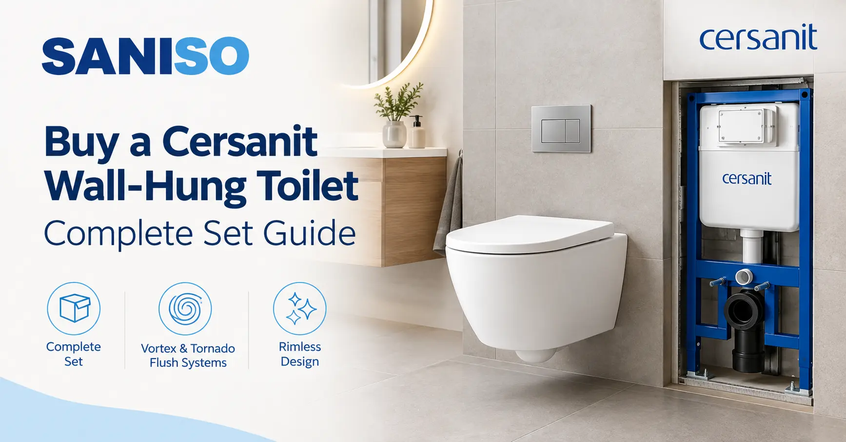 Buy a Cersanit Wall-Hung Toilet | Complete Set Guide